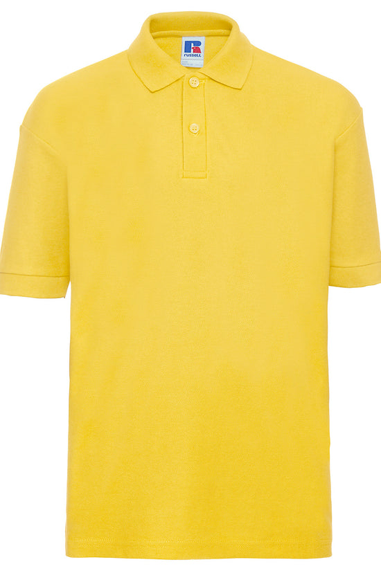 Russell Europe Kids Polo Shirt Unisex Junior Polos for Back to School