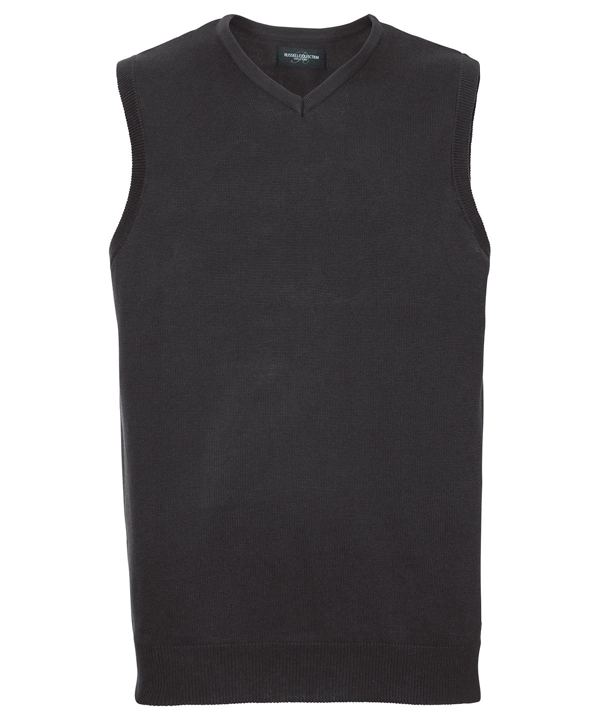 Sleeveless VNeck Knitted Sweater for Men