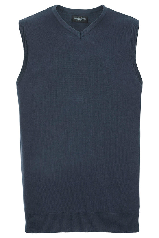 Sleeveless VNeck Knitted Sweater for Men