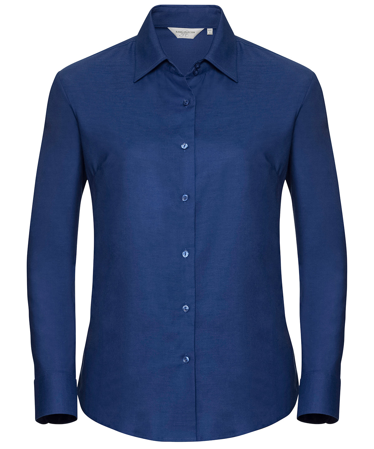 Russell Collection Womens Easycare Oxford Shirt