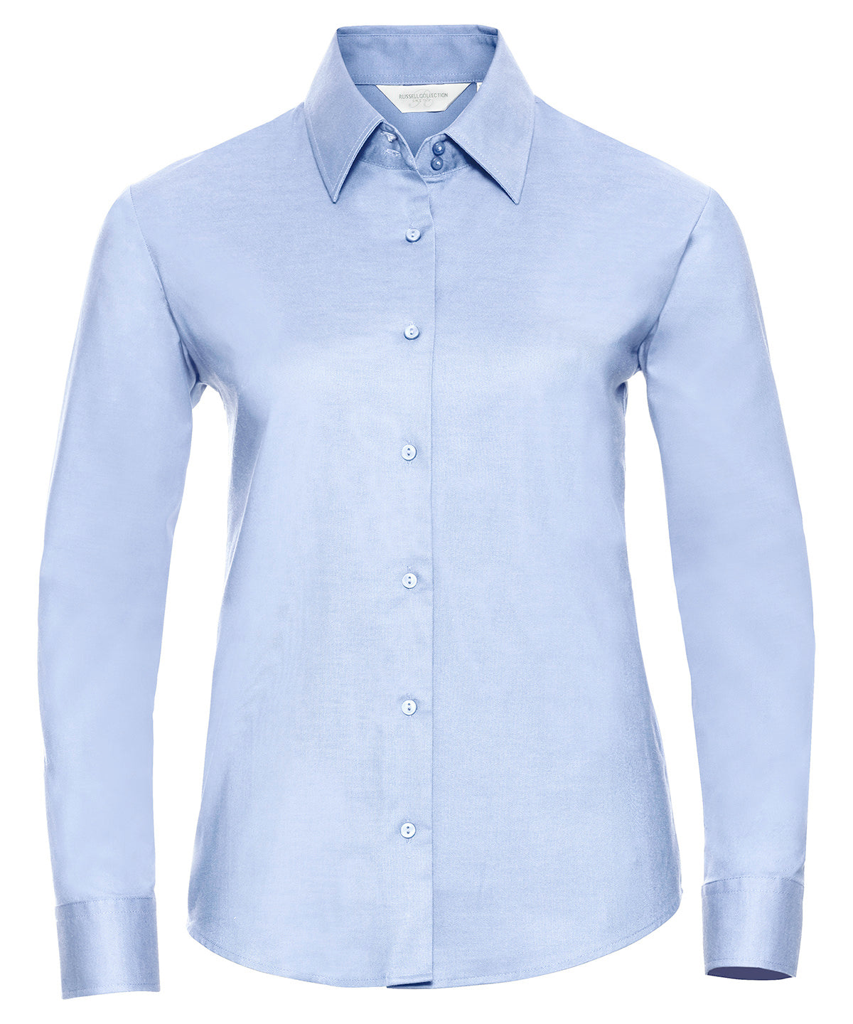Russell Collection Womens Easycare Oxford Shirt