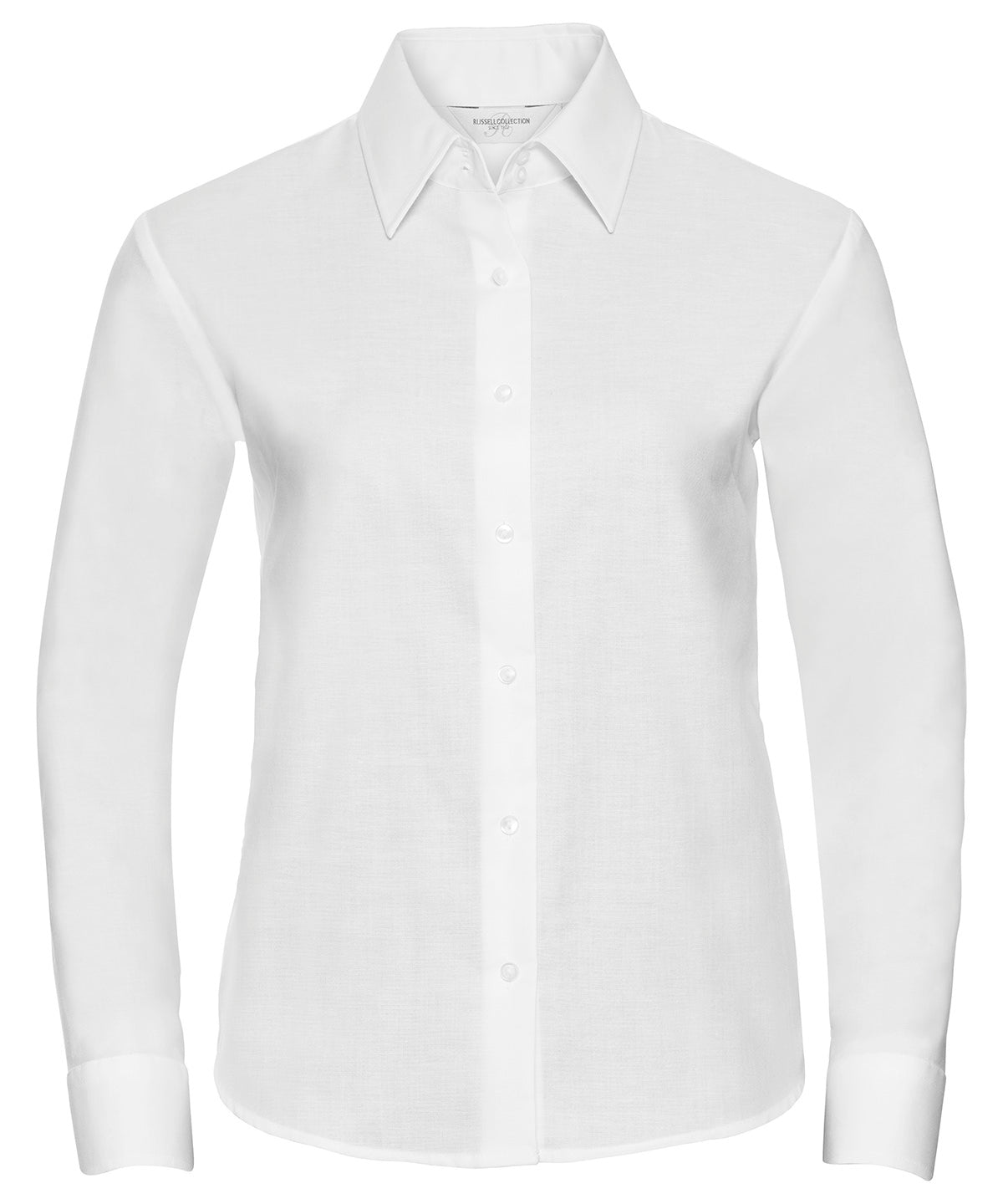 Russell Collection Womens Easycare Oxford Shirt