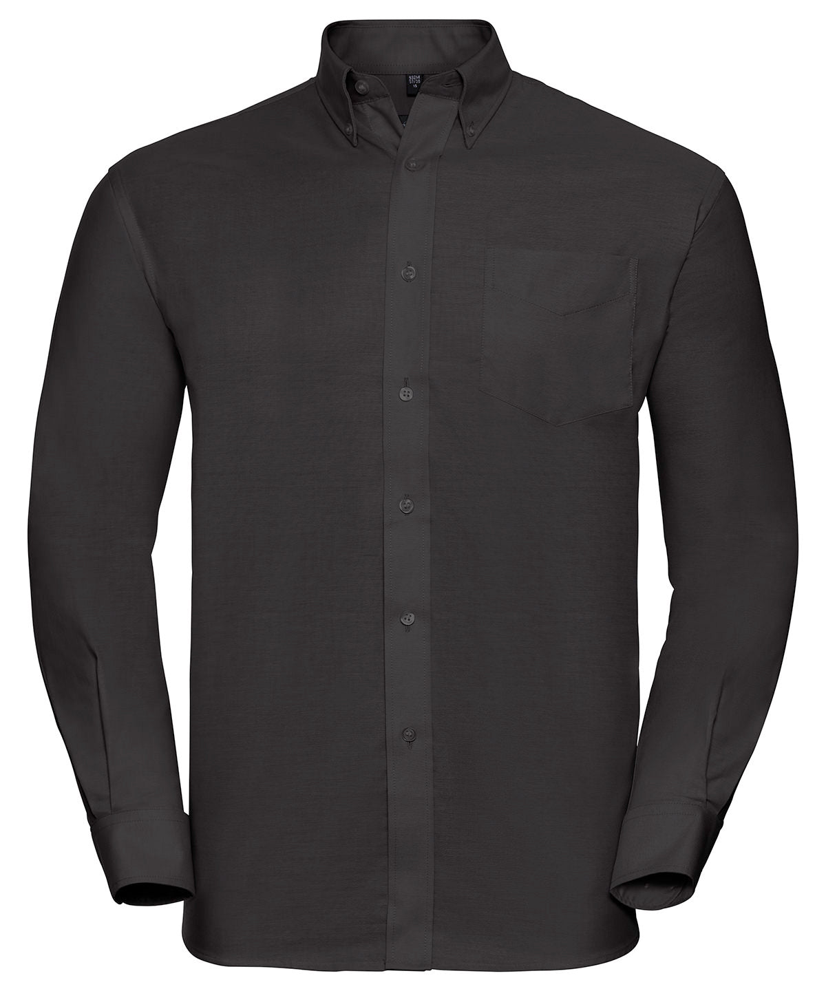 Russell Collection Mens Oxford Shirt Plus Size