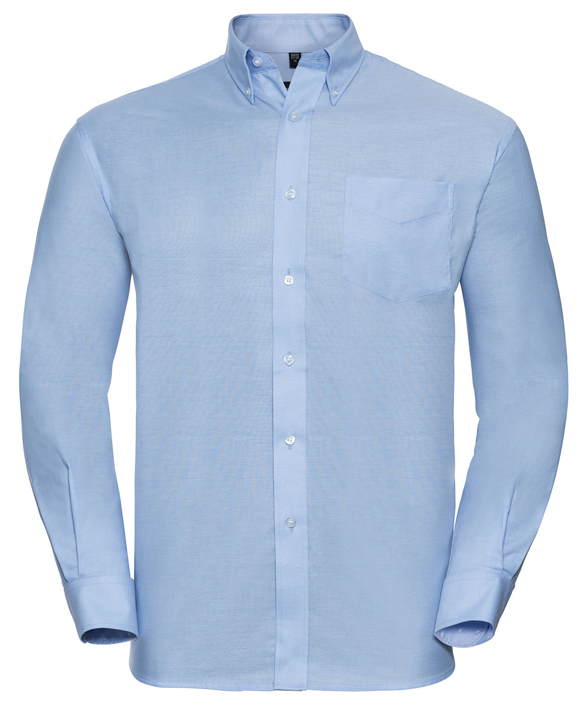 Russell Collection Mens Oxford Shirt Plus Size