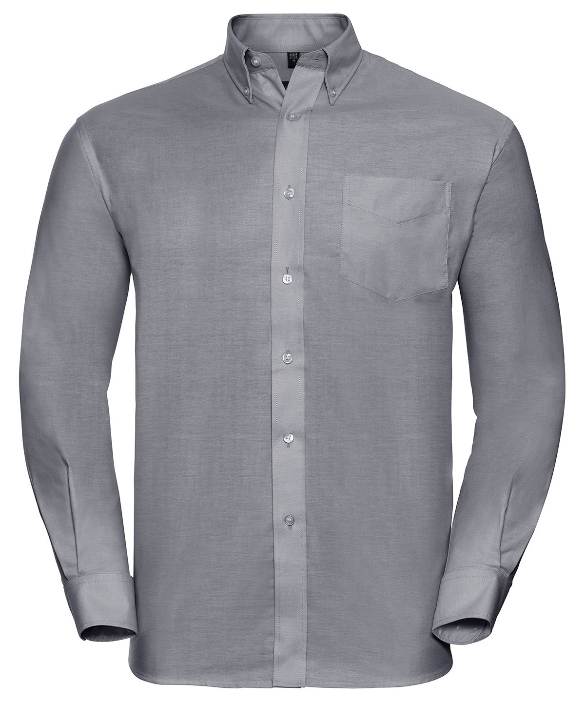 Russell Collection Mens Oxford Shirt Plus Size