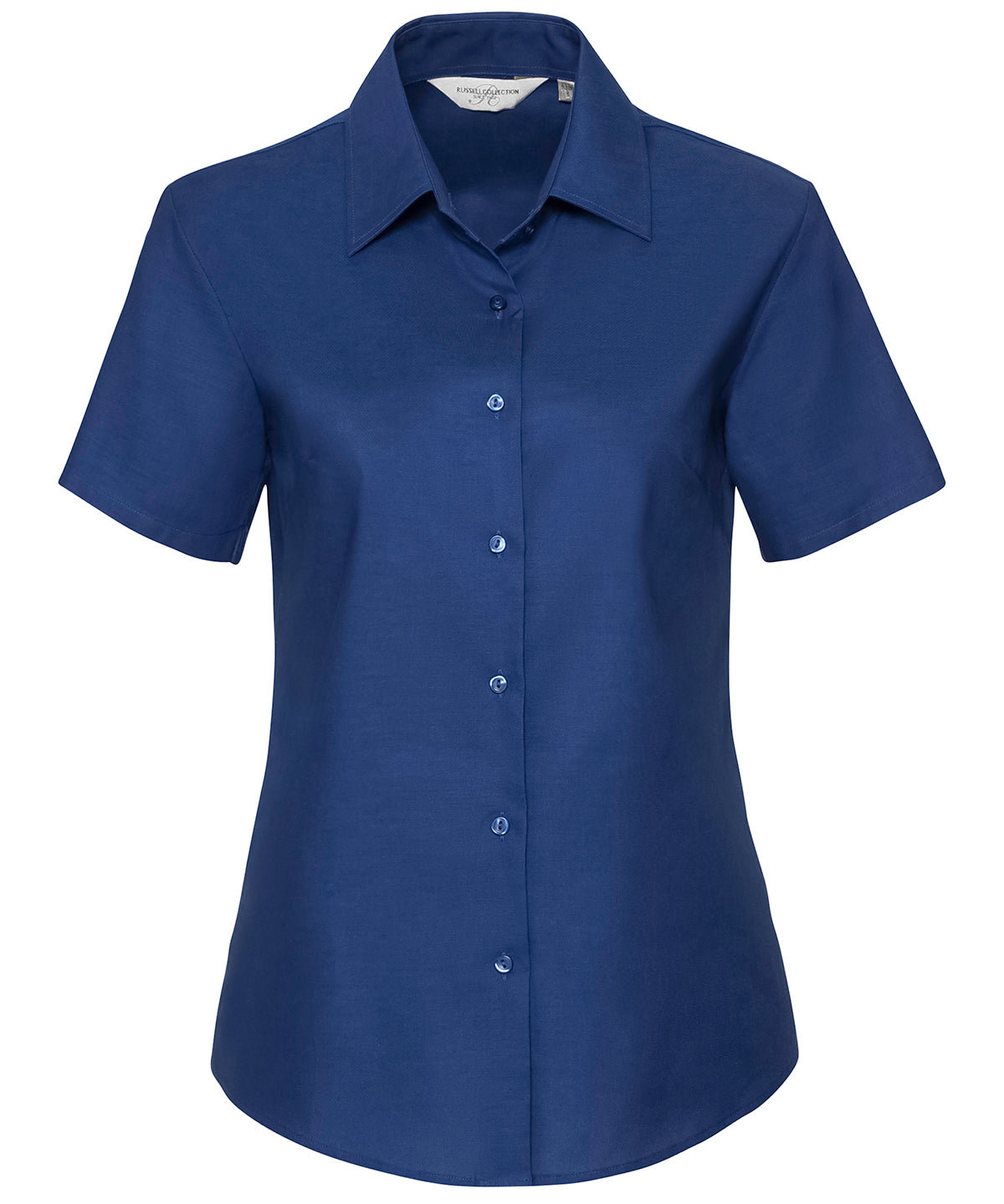 Russell Collection Womens Oxford Shirt Plus Size