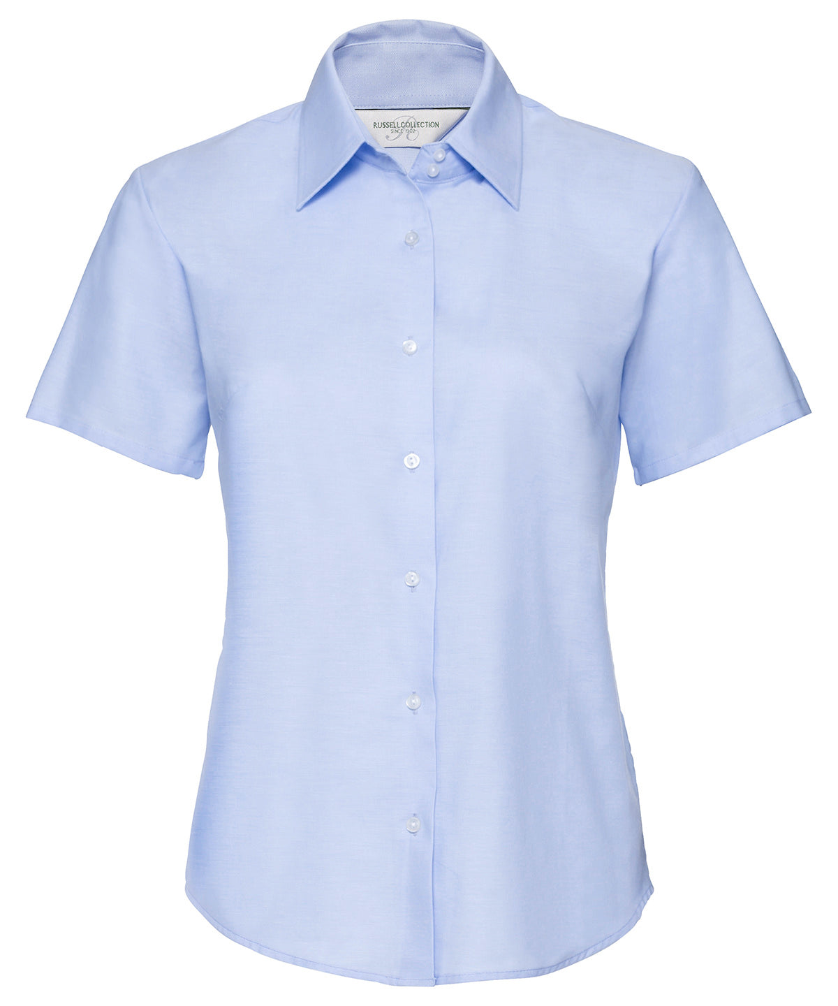 Russell Collection Womens Oxford Shirt Plus Size