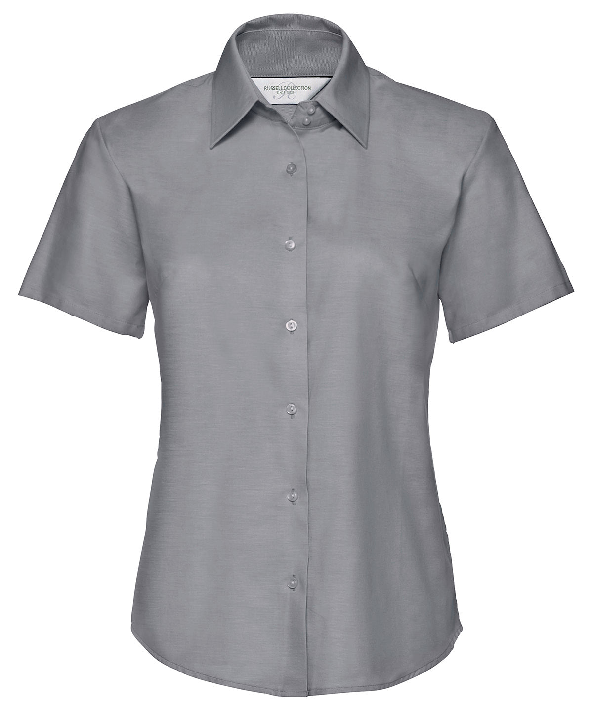 Russell Collection Womens Oxford Shirt Plus Size