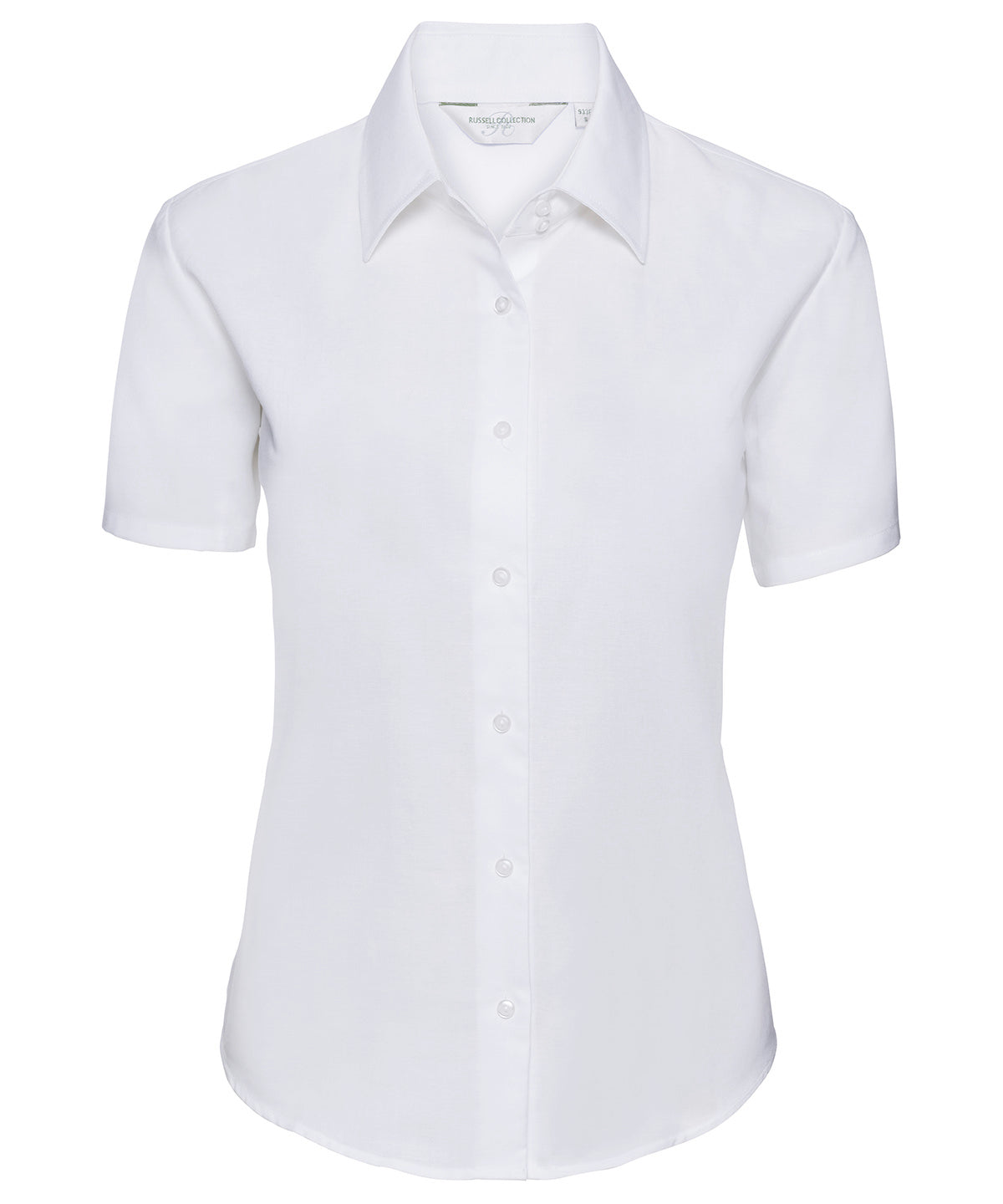Russell Collection Womens Oxford Shirt Plus Size