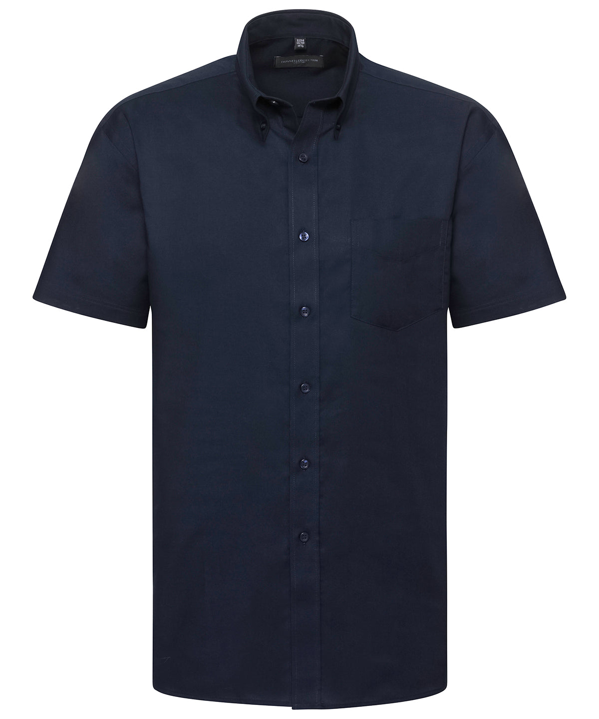Mens Short Sleeve EasyCare Oxford Shirt Plus Size