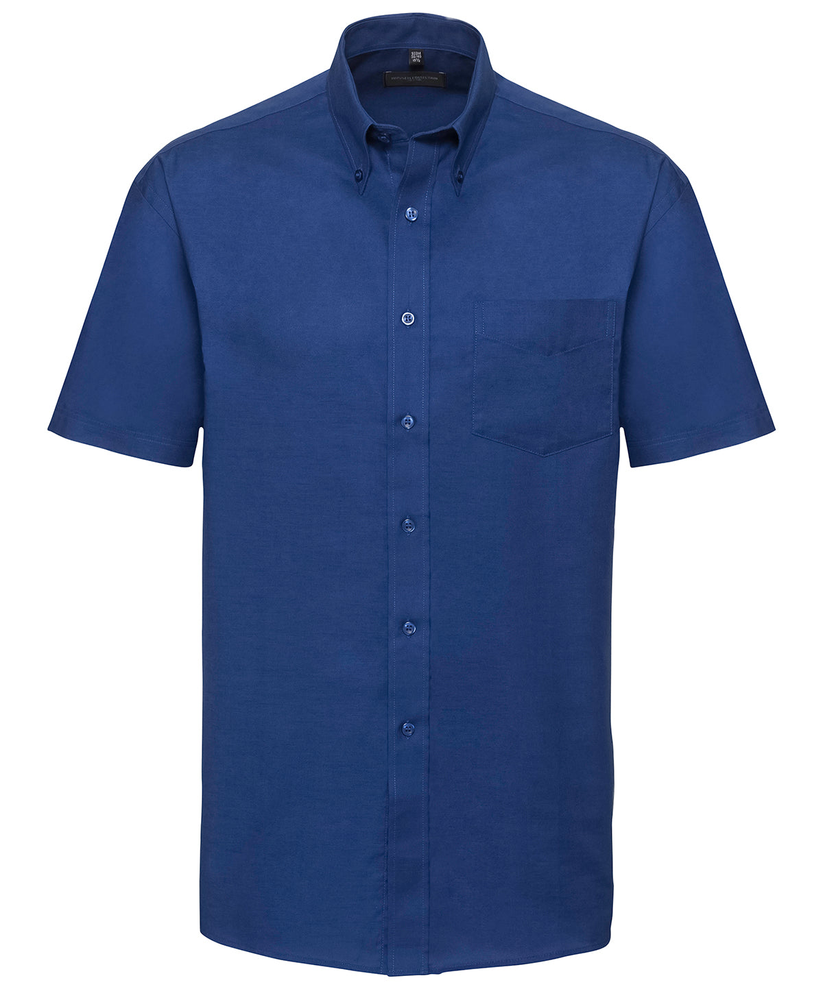 Mens Short Sleeve EasyCare Oxford Shirt Plus Size