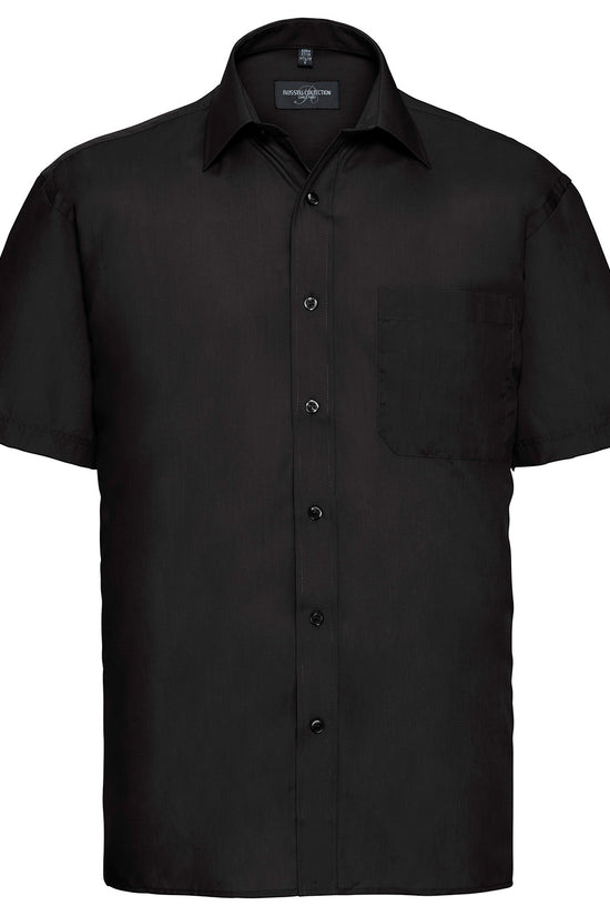 Russell Collection Polycotton Poplin Shirt for Men