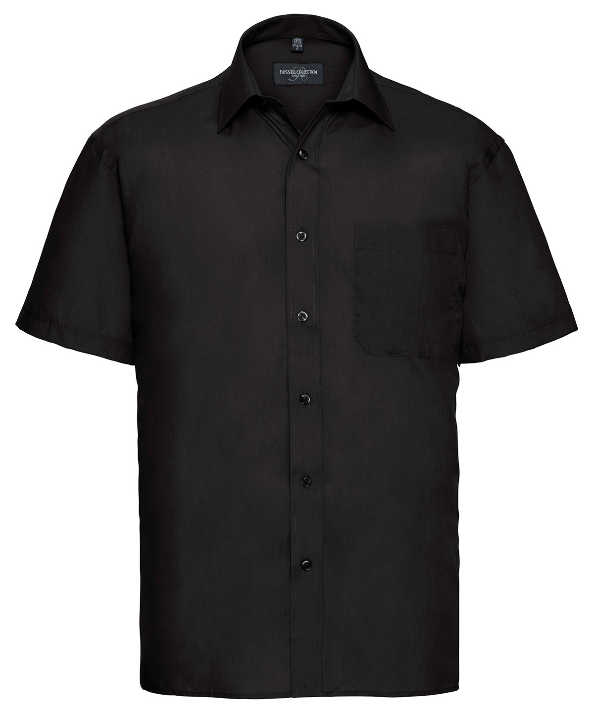 Russell Collection Polycotton Poplin Shirt for Men