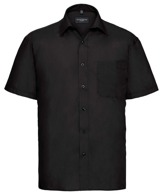 Russell Collection Polycotton Poplin Shirt for Men
