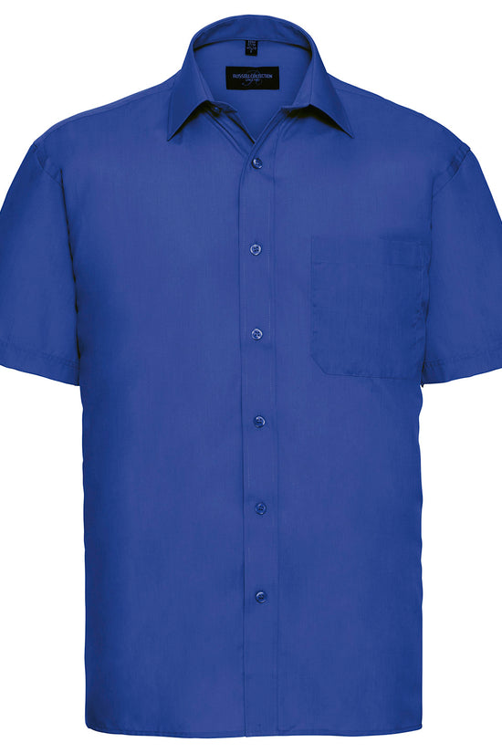Russell Collection Polycotton Poplin Shirt for Men