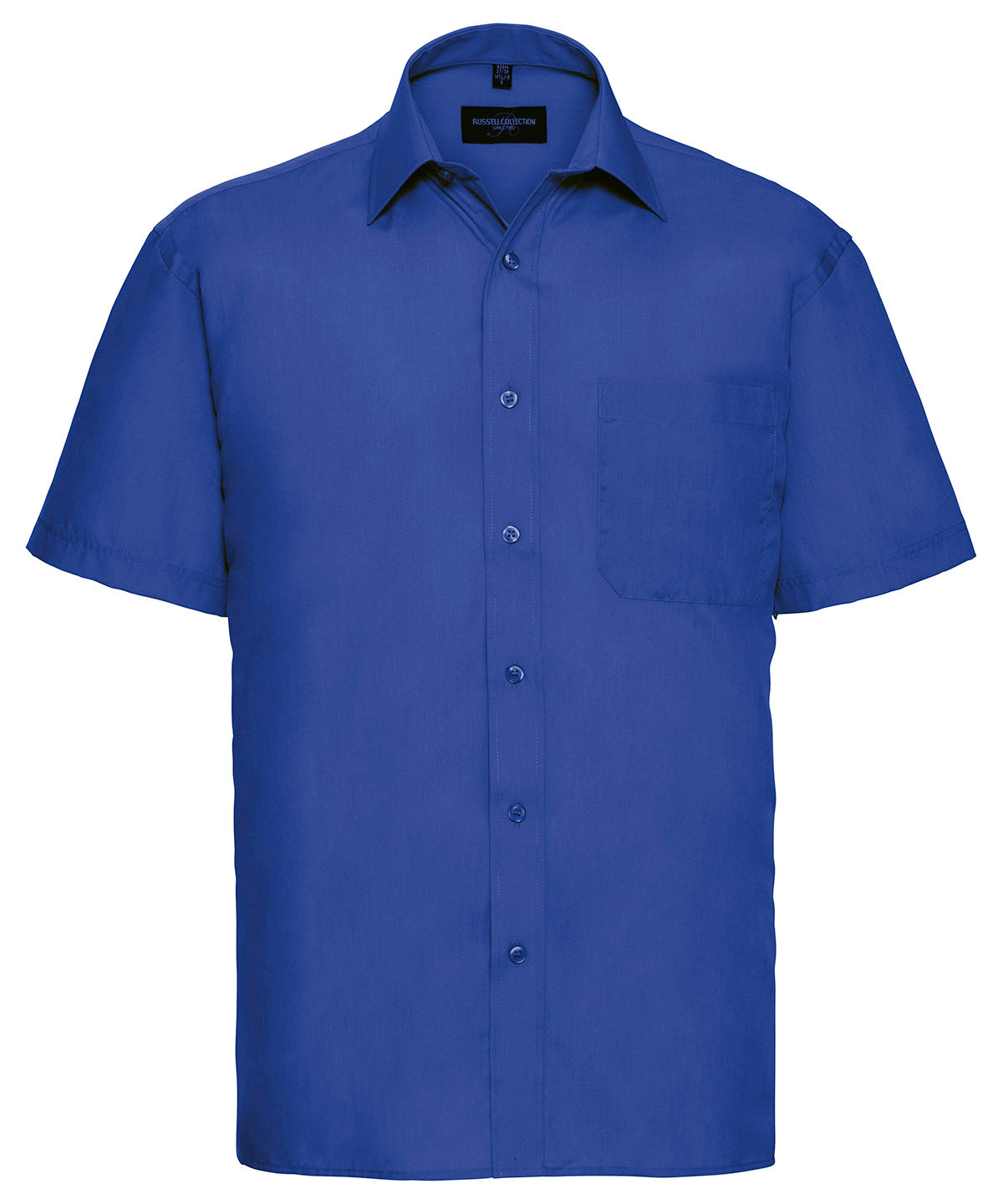 Russell Collection Polycotton Poplin Shirt for Men