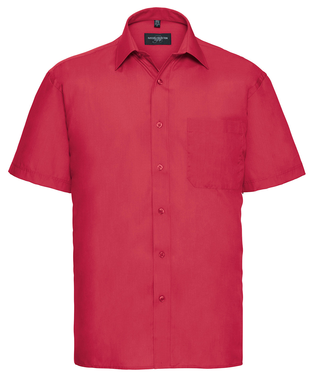 Russell Collection Polycotton Poplin Shirt for Men