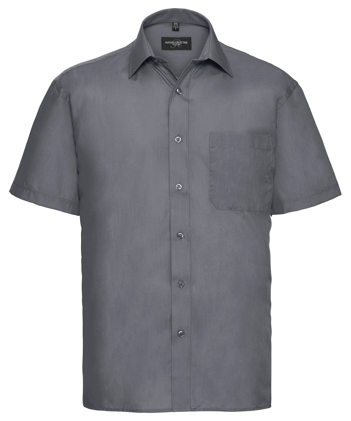 Russell Collection Polycotton Poplin Shirt for Men