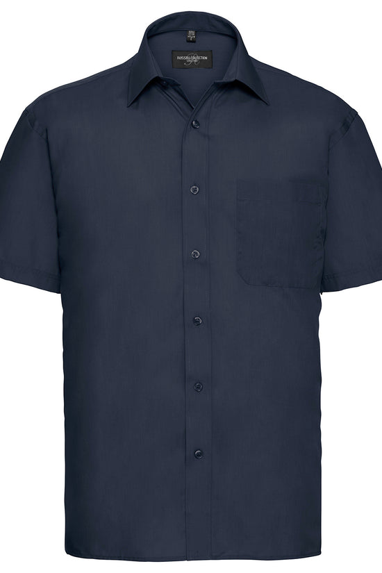 Russell Collection Polycotton Poplin Shirt for Men