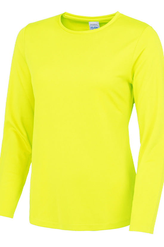AWDis Just Cool Womens Long Sleeve Cool TShirt Female Athle