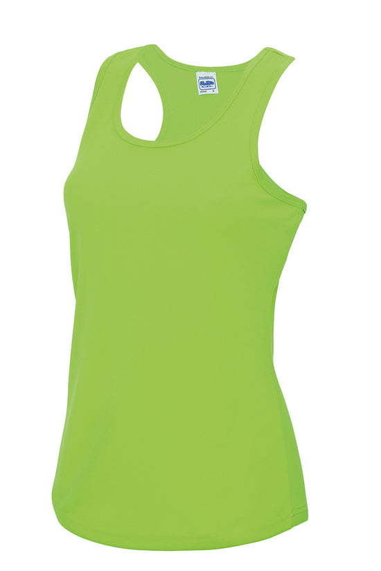 AWDis Just Cool Womens Racerback Athletic Vest for Active Lifestyle