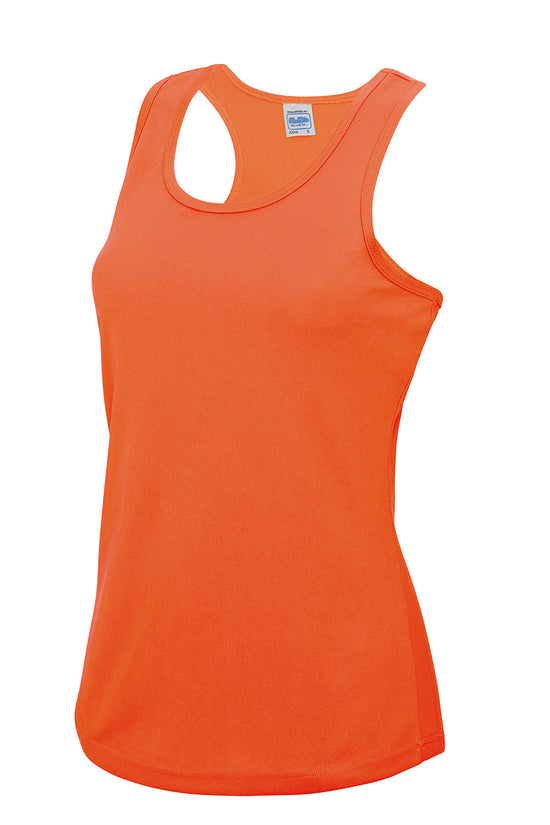 AWDis Just Cool Womens Racerback Athletic Vest for Active Lifestyle