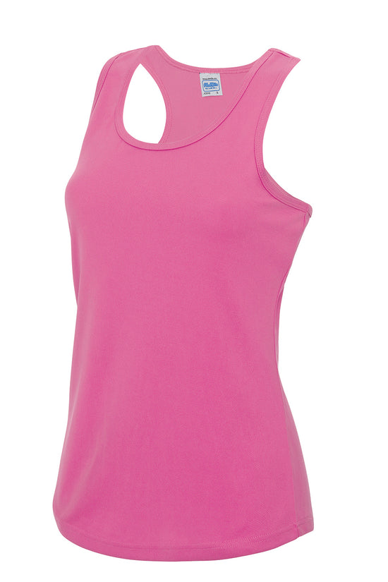 AWDis Just Cool Womens Racerback Athletic Vest for Active Lifestyle