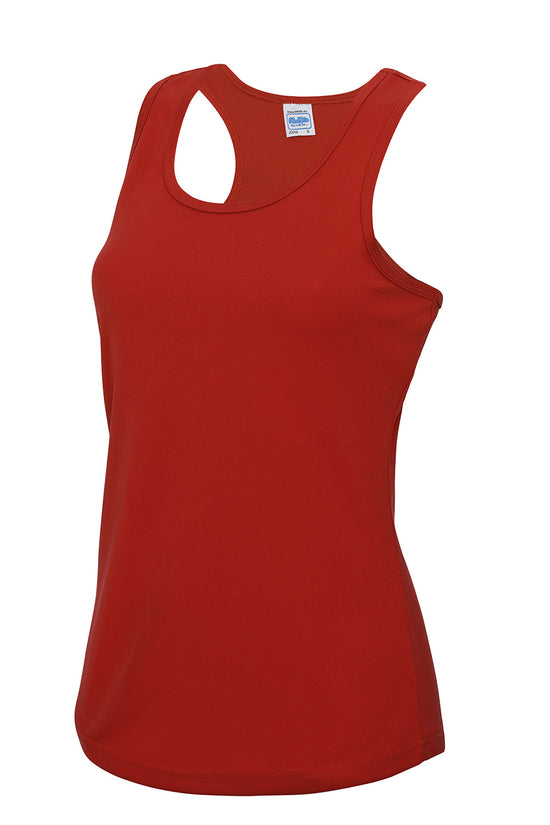 AWDis Just Cool Womens Racerback Athletic Vest for Active Lifestyle