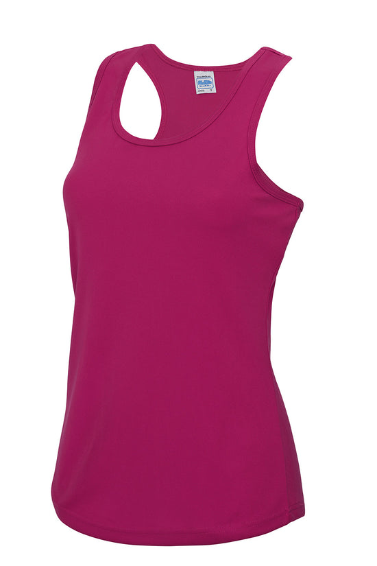 AWDis Just Cool Womens Racerback Athletic Vest for Active Lifestyle