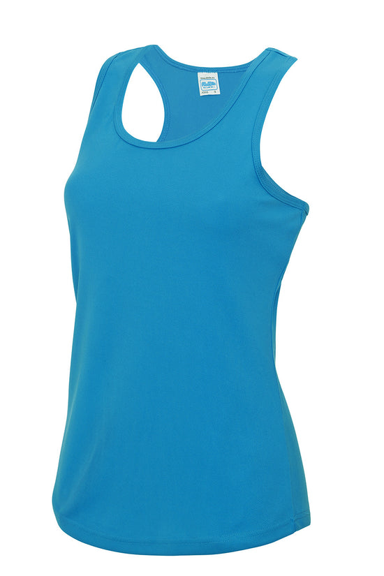 AWDis Just Cool Womens Racerback Athletic Vest for Active Lifestyle