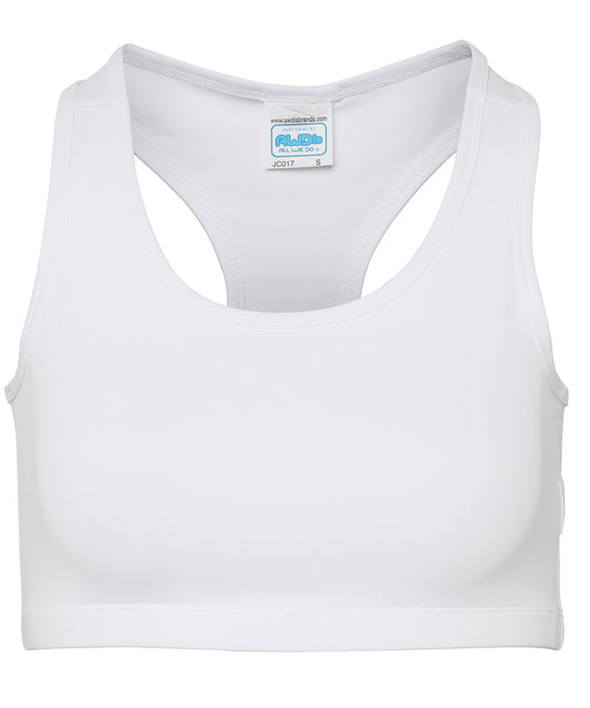 AWDis Just Cool Womens Sports Crop Top Hyperbrights
