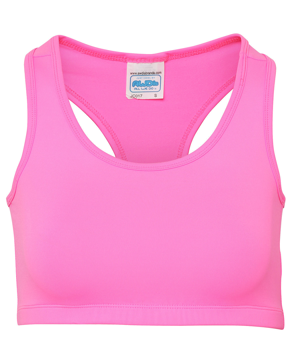 AWDis Just Cool Womens Sports Crop Top Hyperbrights
