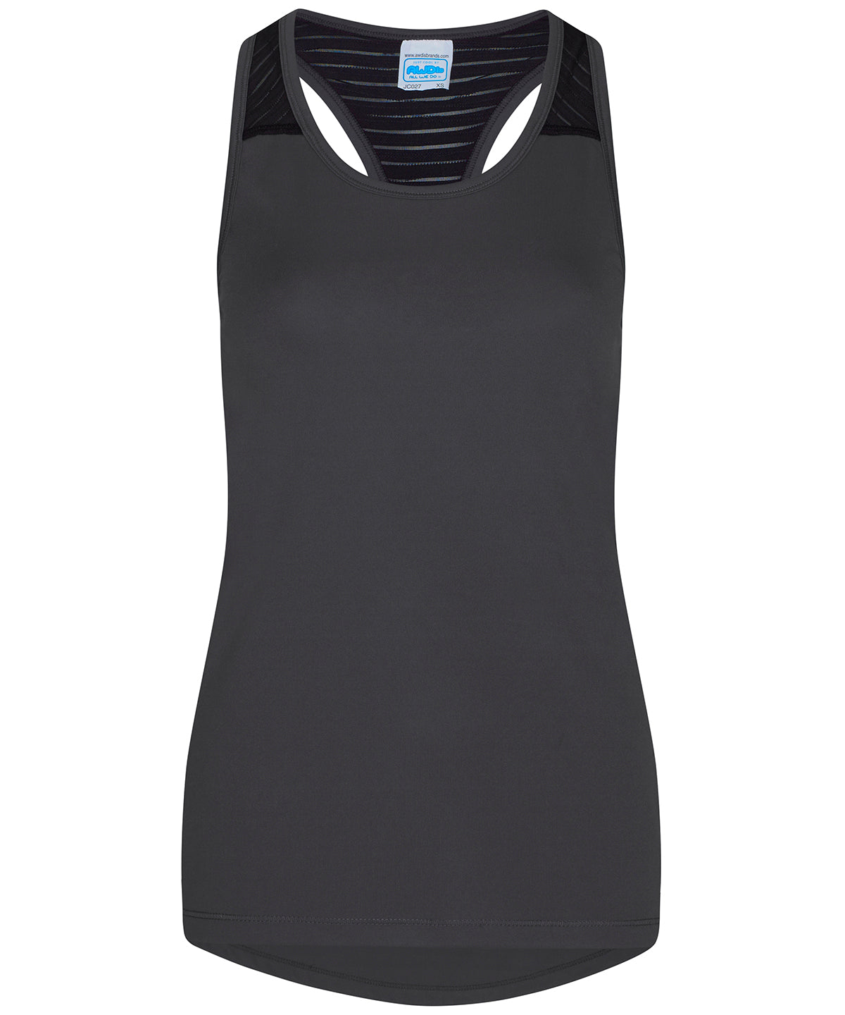AWDis Just Cool Womens Smooth Workout Vest with Mesh Panel