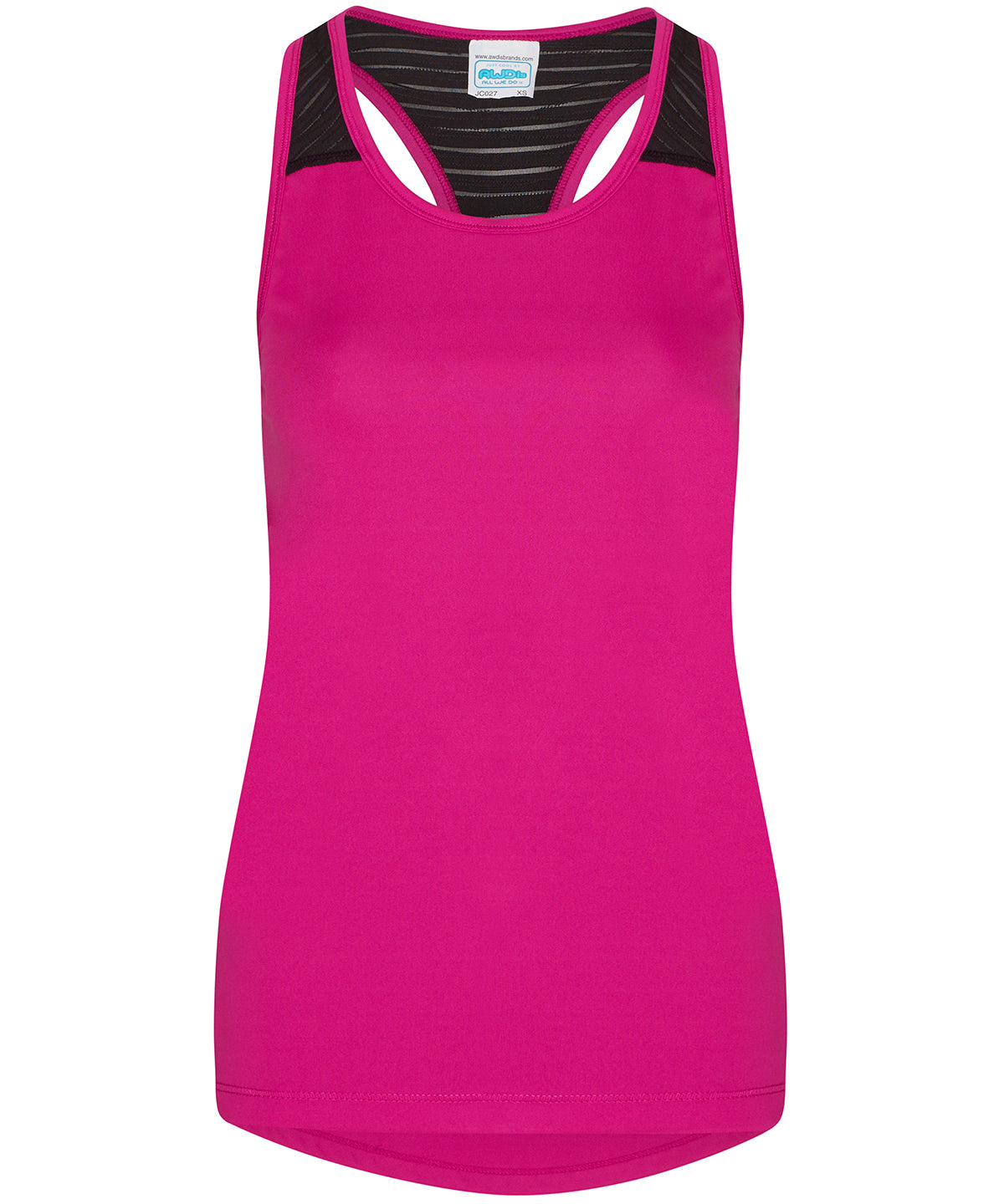 AWDis Just Cool Womens Smooth Workout Vest with Mesh Panel