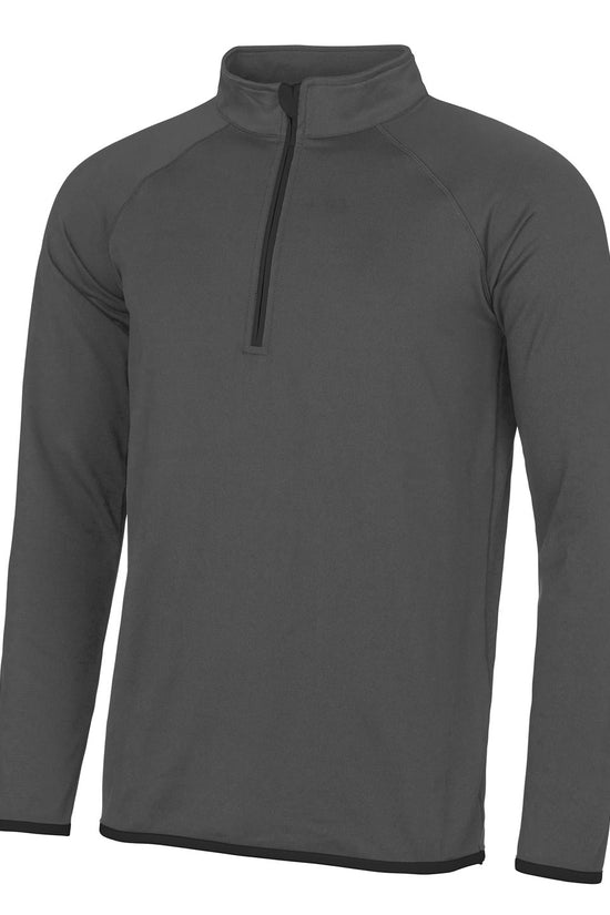 AWDis CoolFit Zip Sweatshirt for Active Men