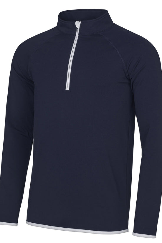 AWDis CoolFit Zip Sweatshirt for Active Men