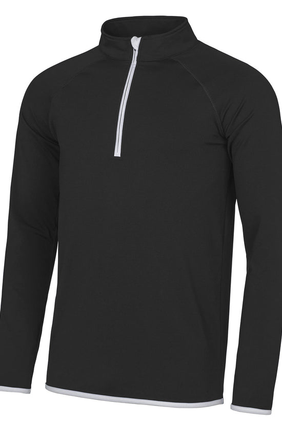 AWDis CoolFit Zip Sweatshirt for Active Men