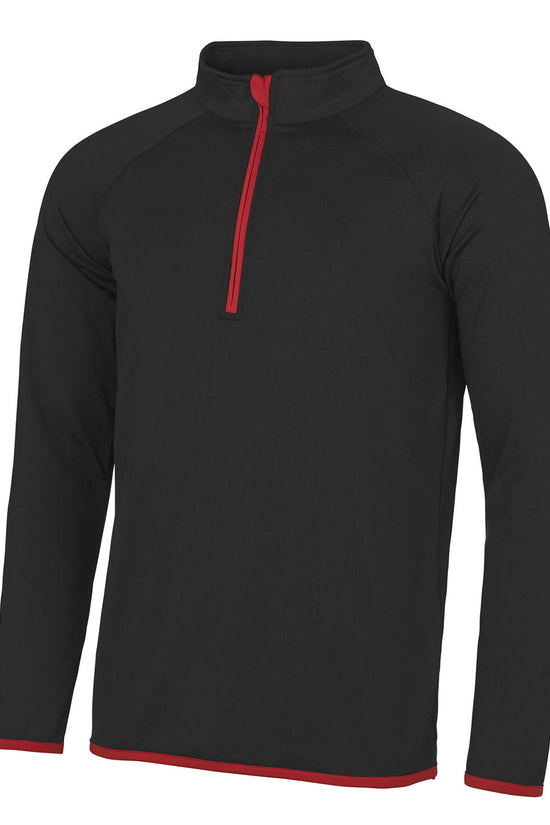 AWDis CoolFit Zip Sweatshirt for Active Men