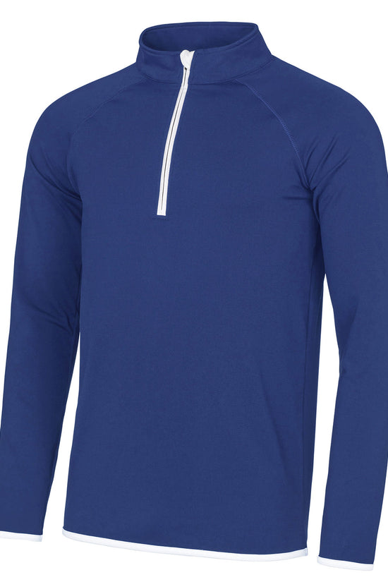 AWDis CoolFit Zip Sweatshirt for Active Men