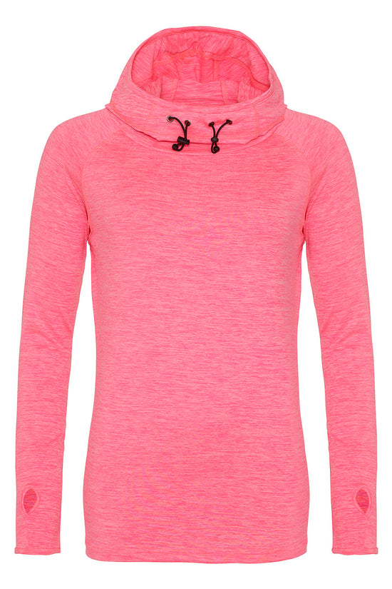 Womens Cool Cowl Neck Top for Active Wear
