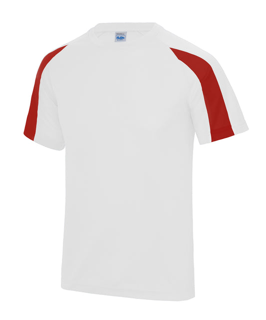Kids Contrast Cool TShirt for Junior Sports