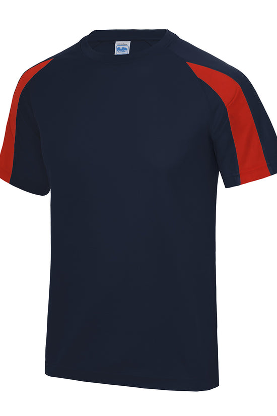 Kids Contrast Cool TShirt for Junior Sports