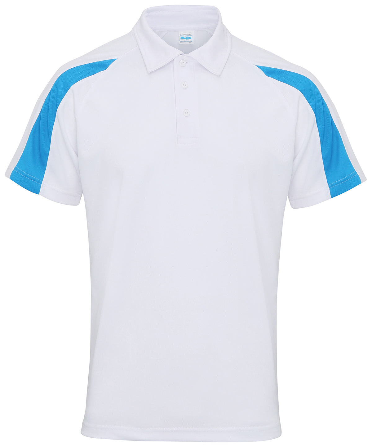 AWDis Just Cool Contrast Cool Polo for Men