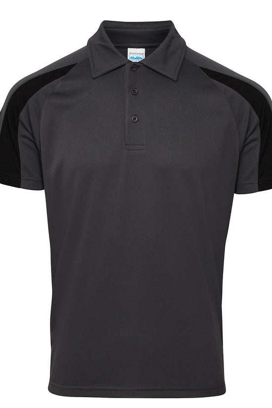AWDis Just Cool Contrast Cool Polo for Men