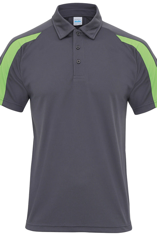 AWDis Just Cool Contrast Cool Polo for Men