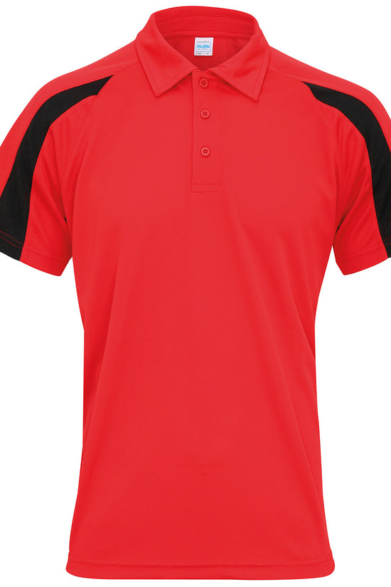 AWDis Just Cool Contrast Cool Polo for Men