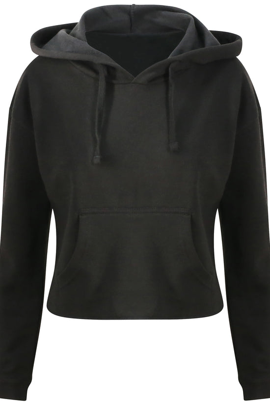 AWDis Just Hoods Womens Cropped Hoodie Comfort Style