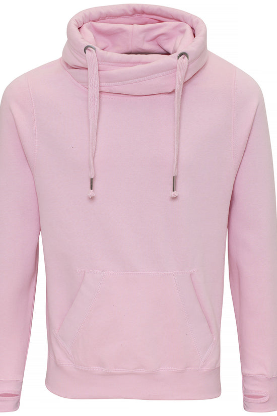 AWDis Just Hoods Cross Neck Heavyweight Hoodie Unisex Adult