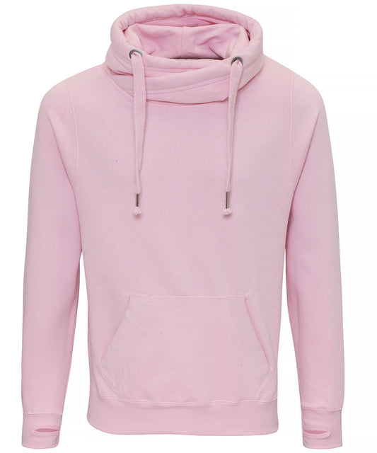 AWDis Just Hoods Cross Neck Heavyweight Hoodie Unisex Adult