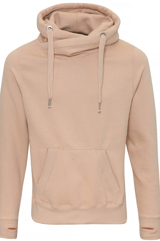 AWDis Just Hoods Cross Neck Heavyweight Hoodie Unisex Adult